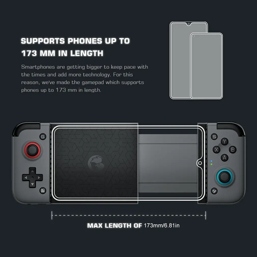

X2 Bluetooth Mobile Gamepad, Wireless Game Controller for Android and iOS iPhone Cloud Gaming Xbox Game Pass