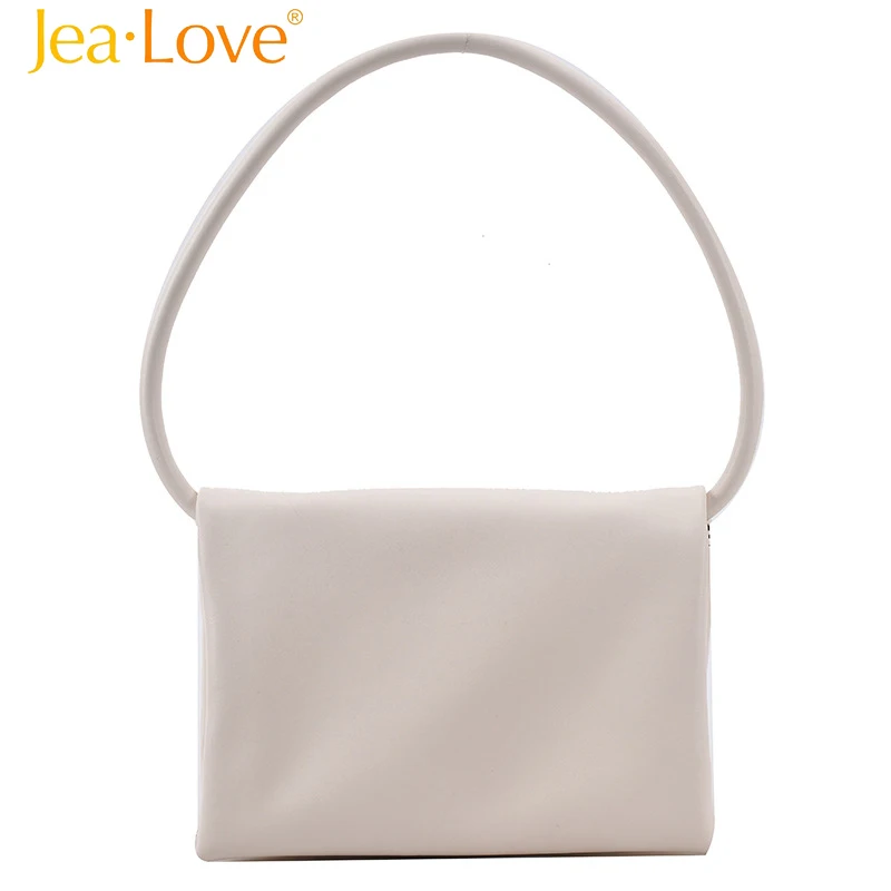 

Новинка весна-лето 2021 Корейская однотонная сумка на одно плечо Makaron портативная французская маленькая квадратная сумка простая повседневн...