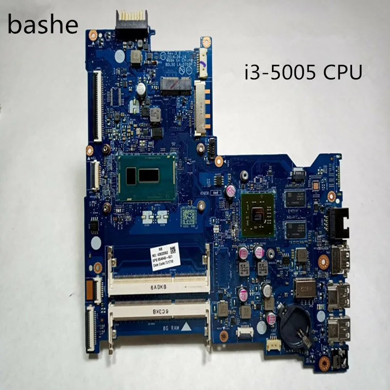 Материнская плата для ноутбука HP 15-ay встроенная графическая карта i3-5005u