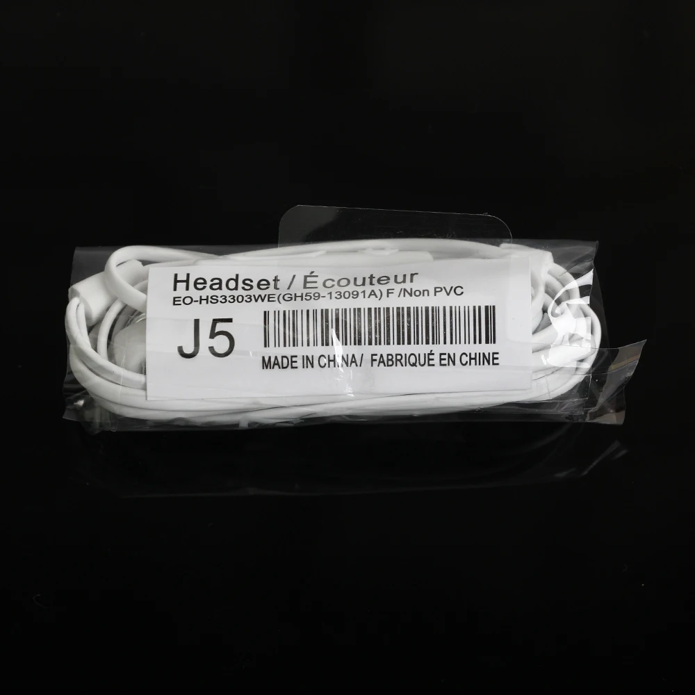 Проводные стереонаушники J5 наушники вкладыши гарнитура с микрофоном для iPhone Xiaomi