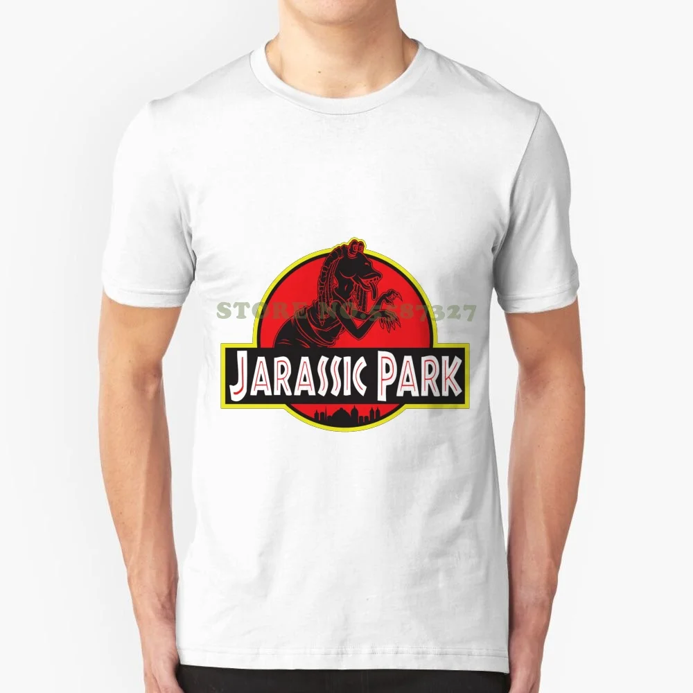 

Jarassic Park Graphic Custom Funny Hot Sale Tshirt Dinosaurs Aliens Jar Jar Binks Funny Geek Sci Fi Science Fiction Cartoons
