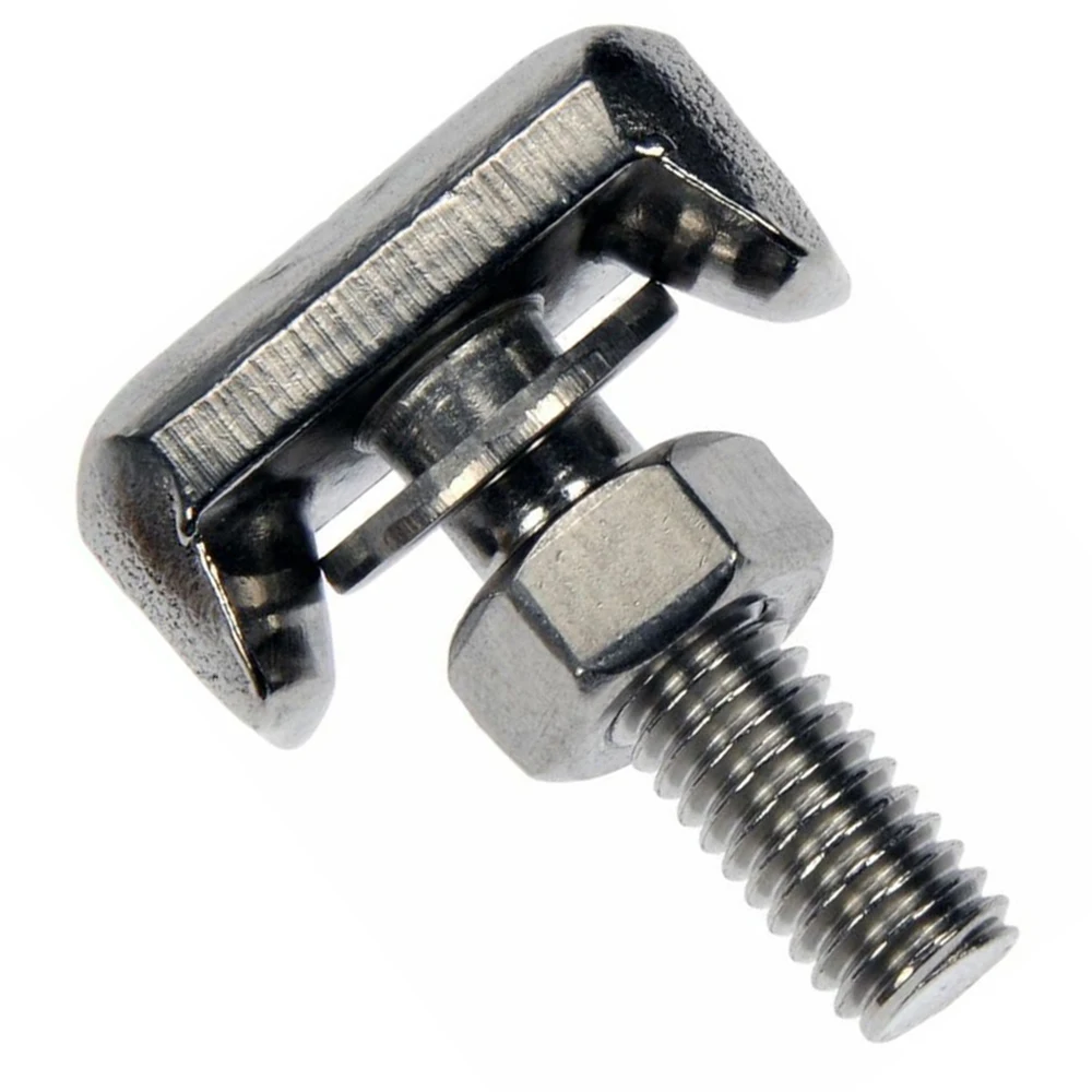 2pcs T-Bolts Stainless Steel Battery Terminal Connectors Cable New Battery Terminals Battery Connector Car Accessories 19116852 images - 6