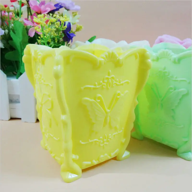 1 шт. акриловые Бабочка Макияж Chic Косметический коробка для хранения случае