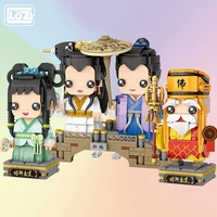 new loz chinese action figure building blocks kids juguetes classic characters assembly creator costume bricks girls boys toys