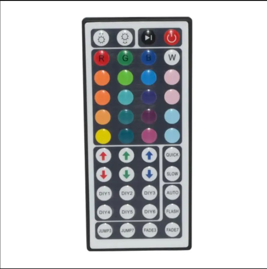 Foxanon RGB контроллер Динамические режимы и Цвет DC smart 12 в 44 клавиши Диммер для 5050 3528