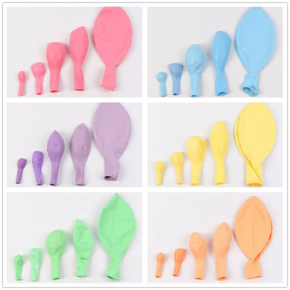 

5/10/18/24/36 inch Macaron Pink Yellow Latex Balloons Pastel Candy Balloon Wedding Birthday Party Decor Baby Shower Air Globos