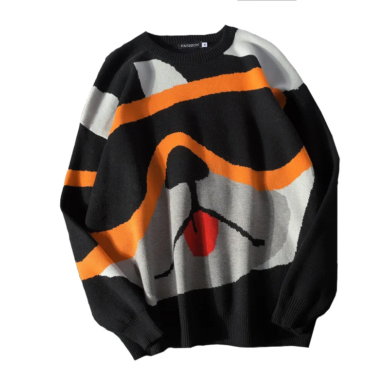 Свитер мужской осенне зимний новинка 2020 повседневный Свободный пуловер с