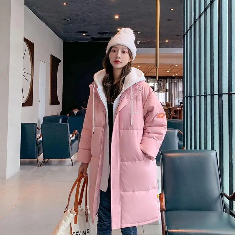 

Dropshipping Winter Women's Clothing Mid-length Loose Bread Coat Padded Coat Jacket