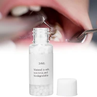 1bottle biodegradable whitening tooth temporary repair kit for missing broken teeth dental tooth filling material surgical care