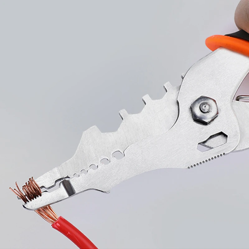 

9 In 1Multifunctional Electrician's Pliers Wire Stripper Cable Cutter Crimping Pliers Automatic Wire Stripping Stainless Steel