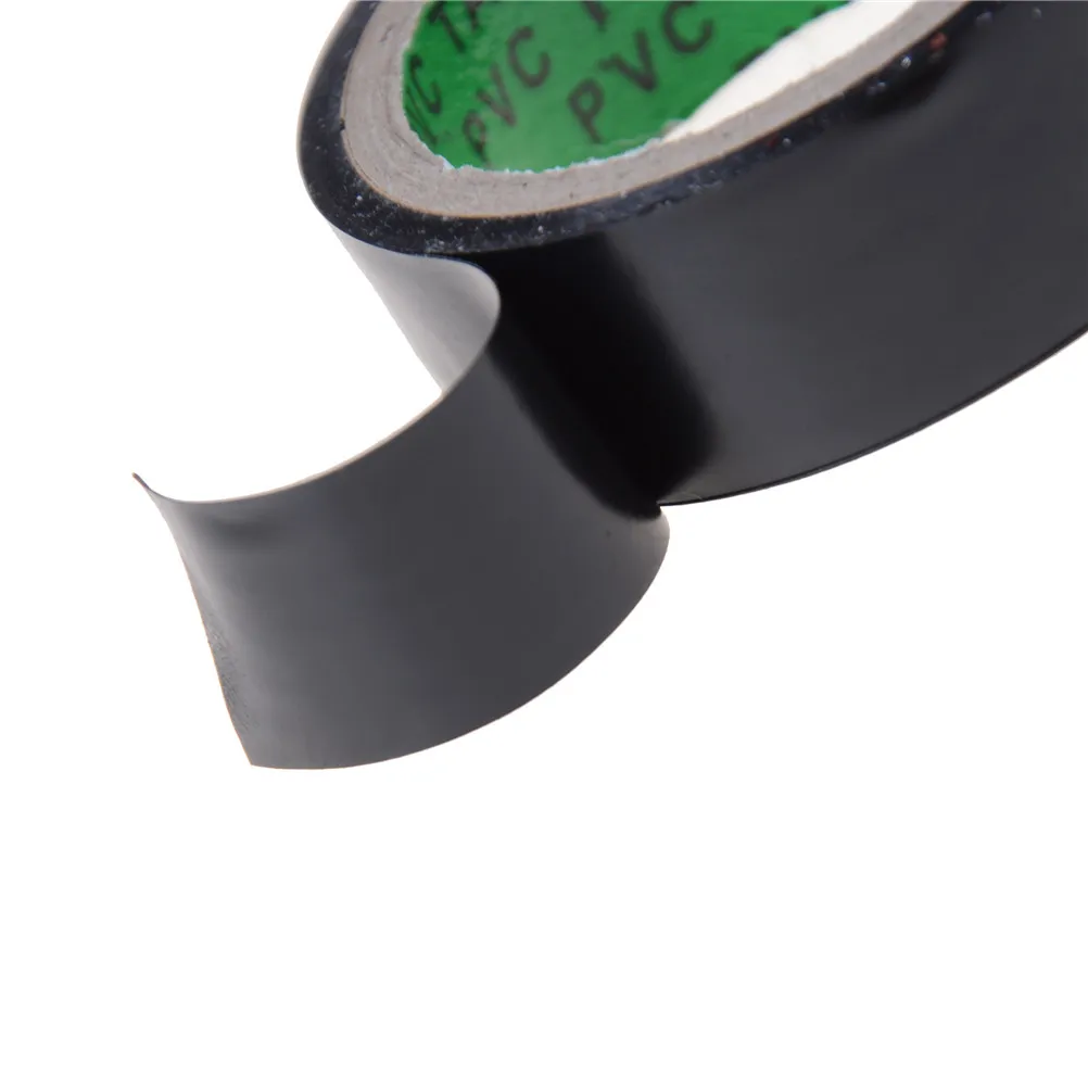

JETTING 1 Roll DIY 5M*1.8 Black PVC Electrical Tapes Flame Retardent Insulation Adhesive Tape Electrical Tools