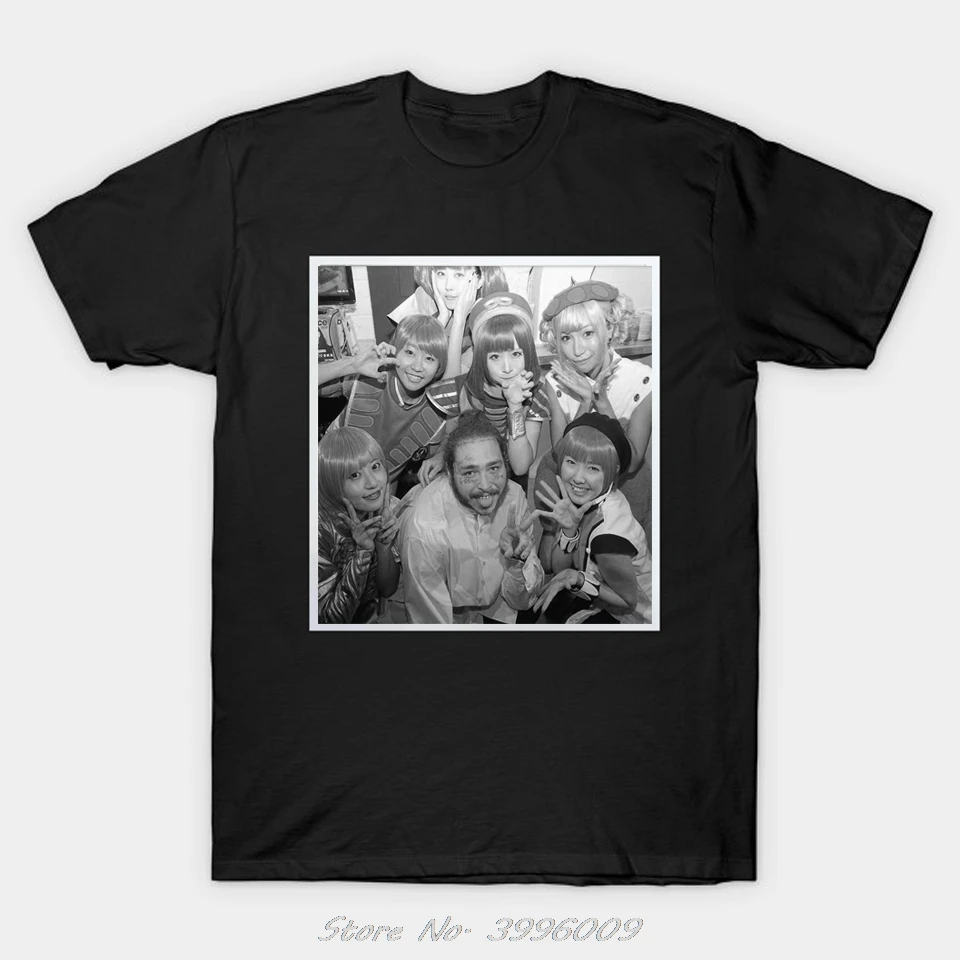 Мужская футболка Post Malone в Японии толстовка стиле хип-хоп куртка хорватская