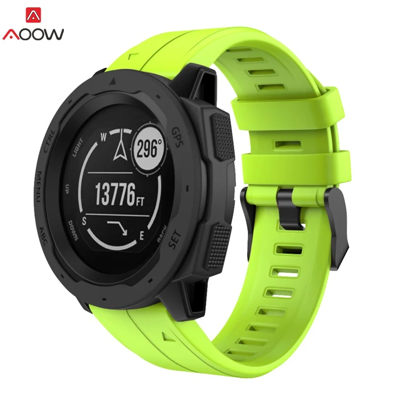 Силиконовые ремешки для часов Garmin fenix6 6S 5X 6X 5S x5plus 3 3HR forerunner935 945 подход S60 ремешок браслет ремень/20 мм/22 мм 26 мм