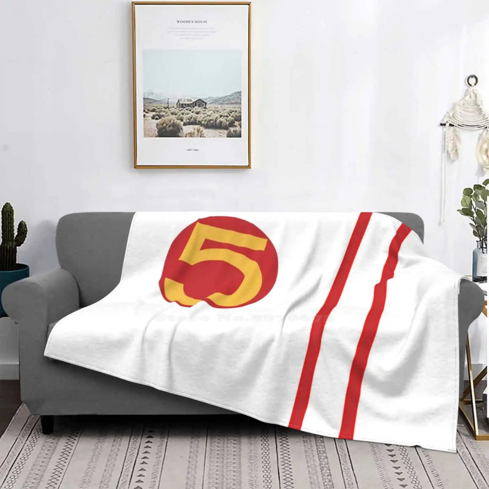 Супер теплые мягкие одеяла Mach 5 накидка на диван/кровать/для путешествий Five