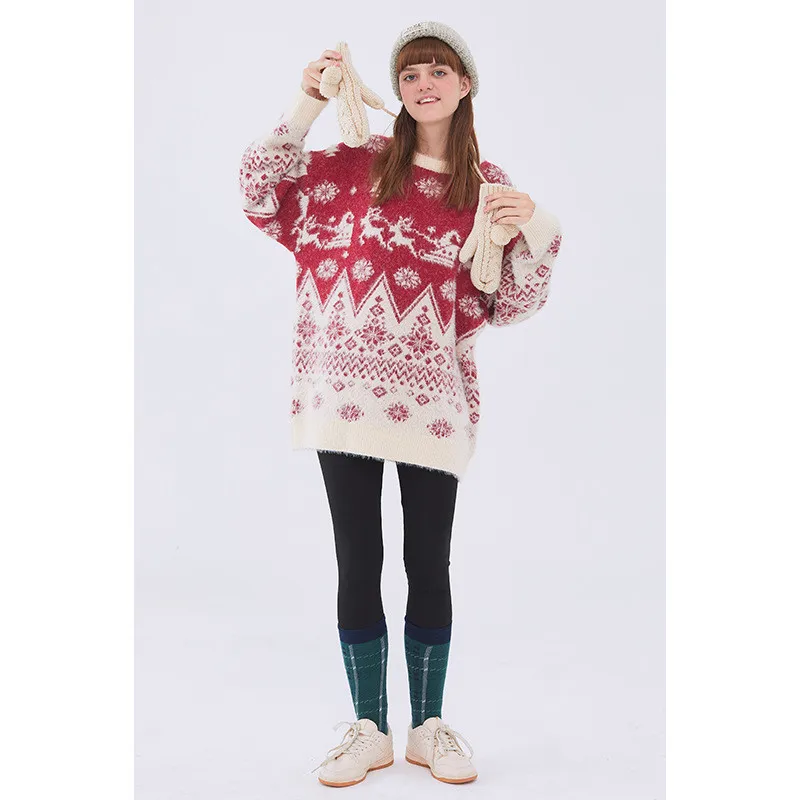 Мужской Хлопковый свитер с круглым вырезом длинным рукавом | Мужская одежда