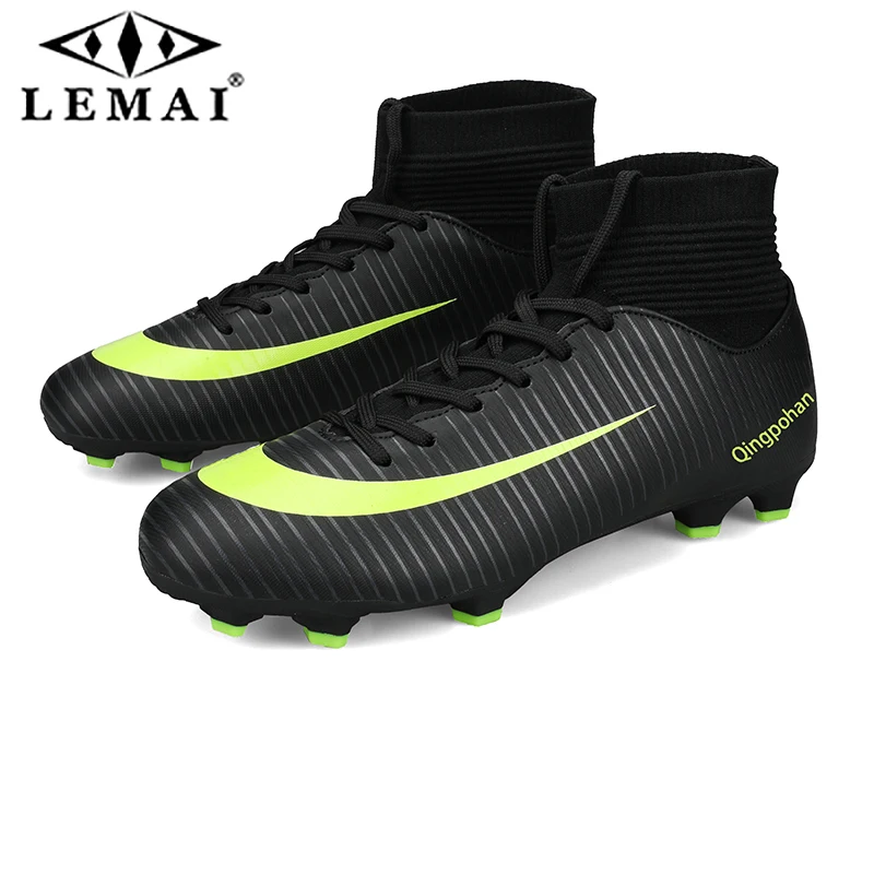 Youth Long Nails Flat Shoes Sneakers Plus Size High Training Football | Детская одежда и обувь