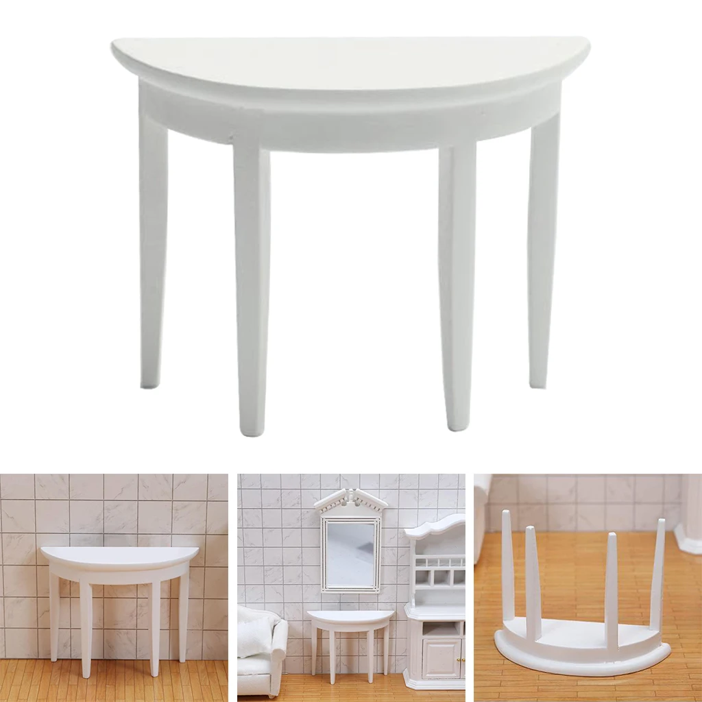 1:12 Миниатюрная модель кукольного домика, игрушечный стол, игрушечный кукольный домик для спальни
