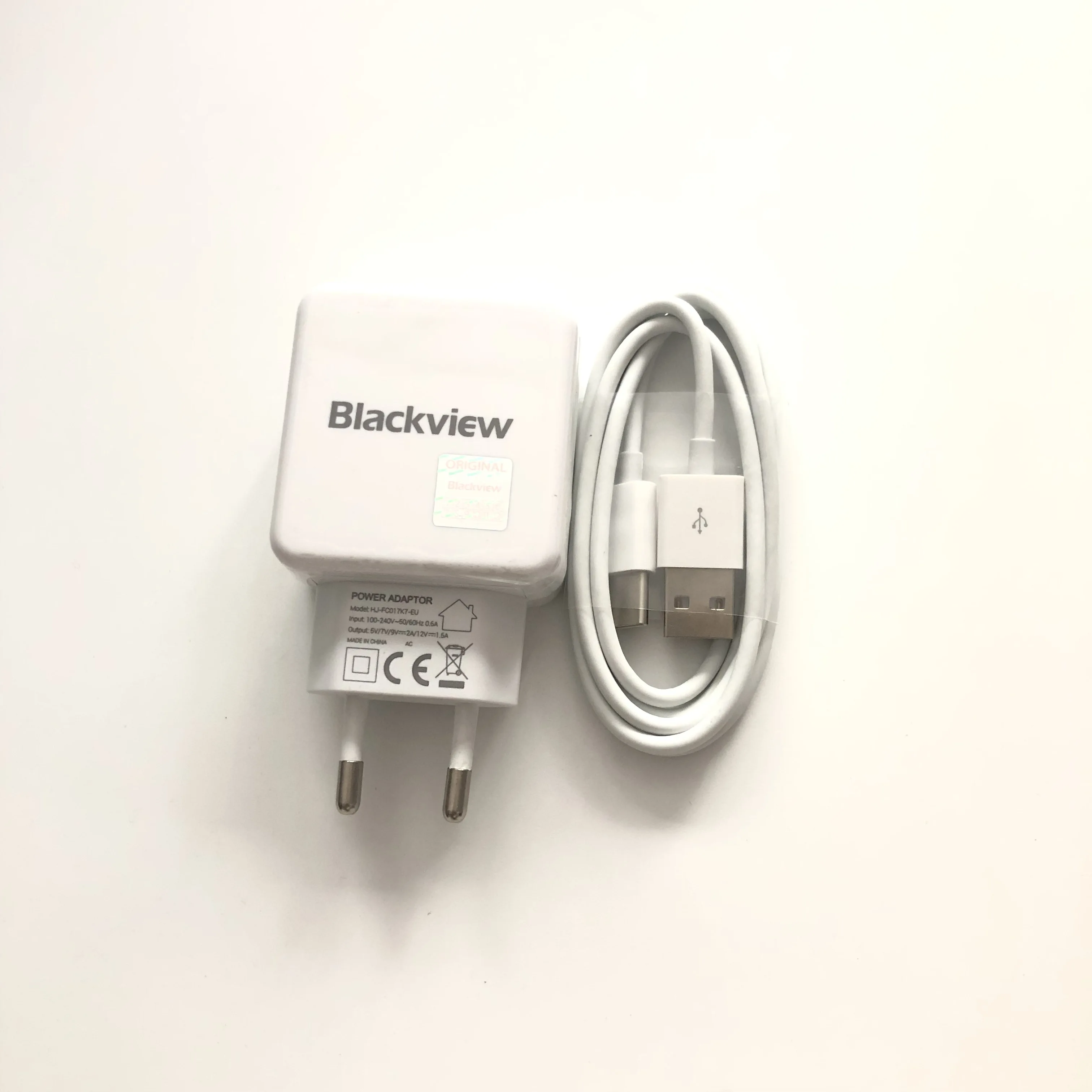 Blackview оригинальное новое зарядное устройство для путешествий + кабель Type C BV9600 Pro