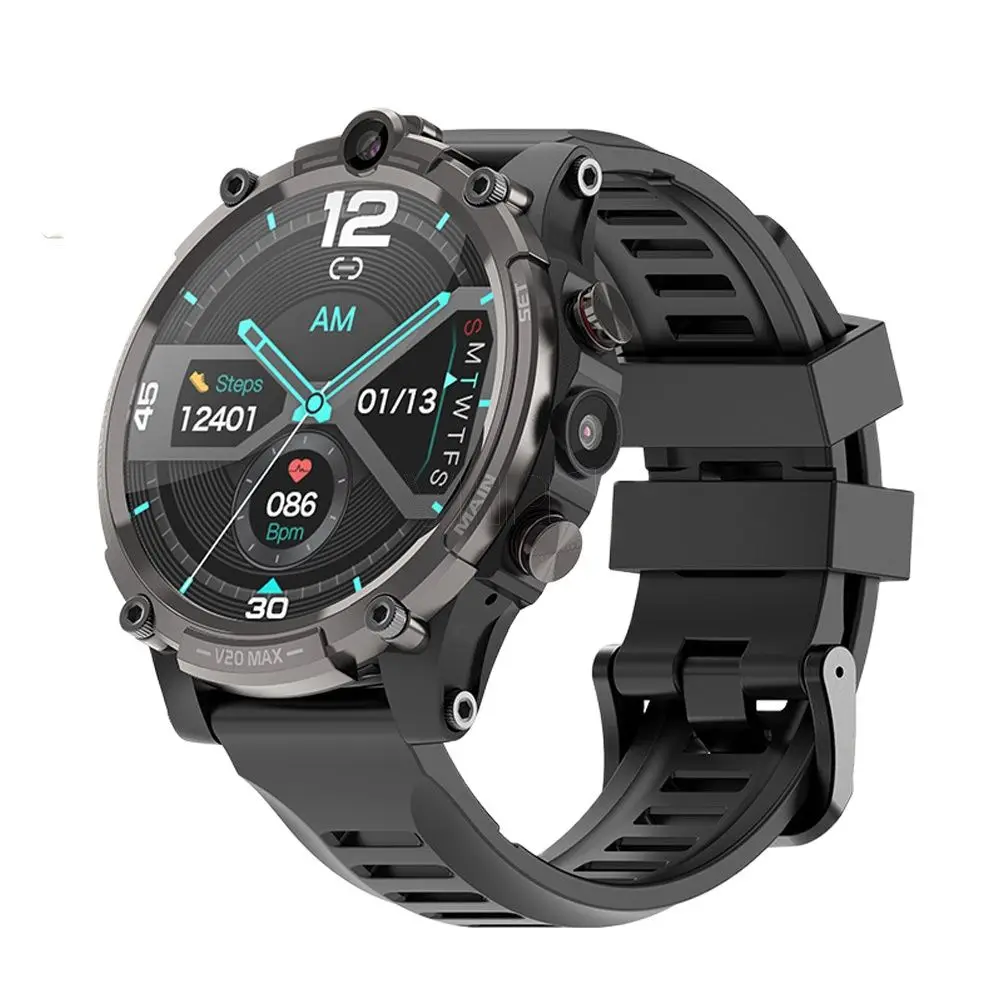 Review 4G Android  SmartWatch 930Mah Battery 1.6inch GPS Smartwatch  Android Camera GPS WIFI Smart Watch
