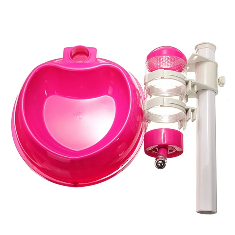 Горячая продажа питомец собака воды поилка диспенсер еда Фидер блюдо миска