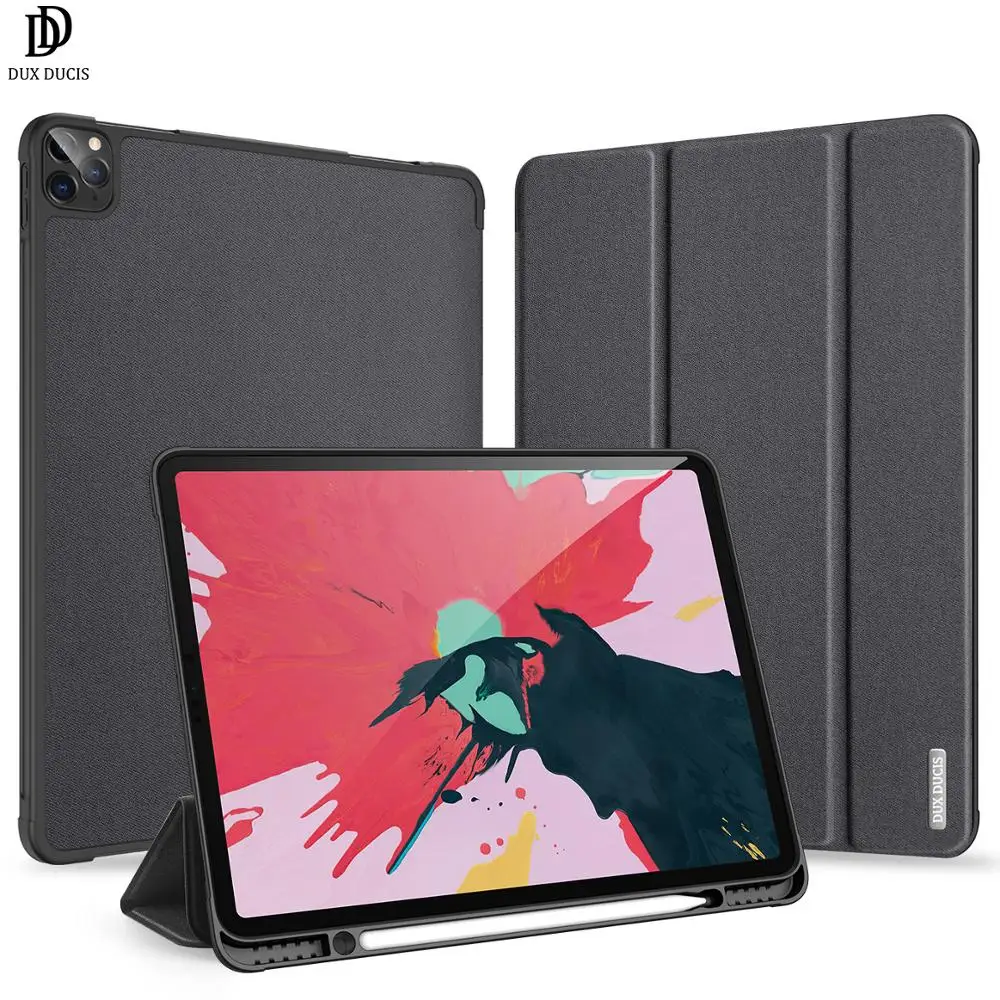 DUX DUCIS умный чехол для Apple iPad Pro 12 9 2020 откидная Складная подставка Магнитный