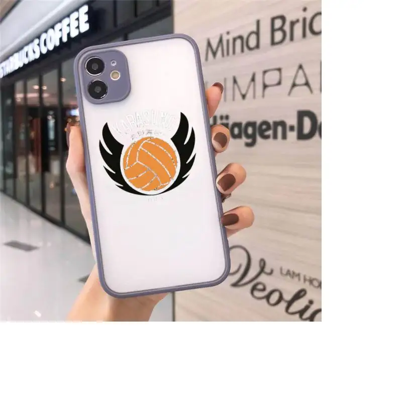 

Haikyuu Hinata attacks Phone Cases matte transparent For iphone 7 8 11 12 plus mini x xs xr pro max cover