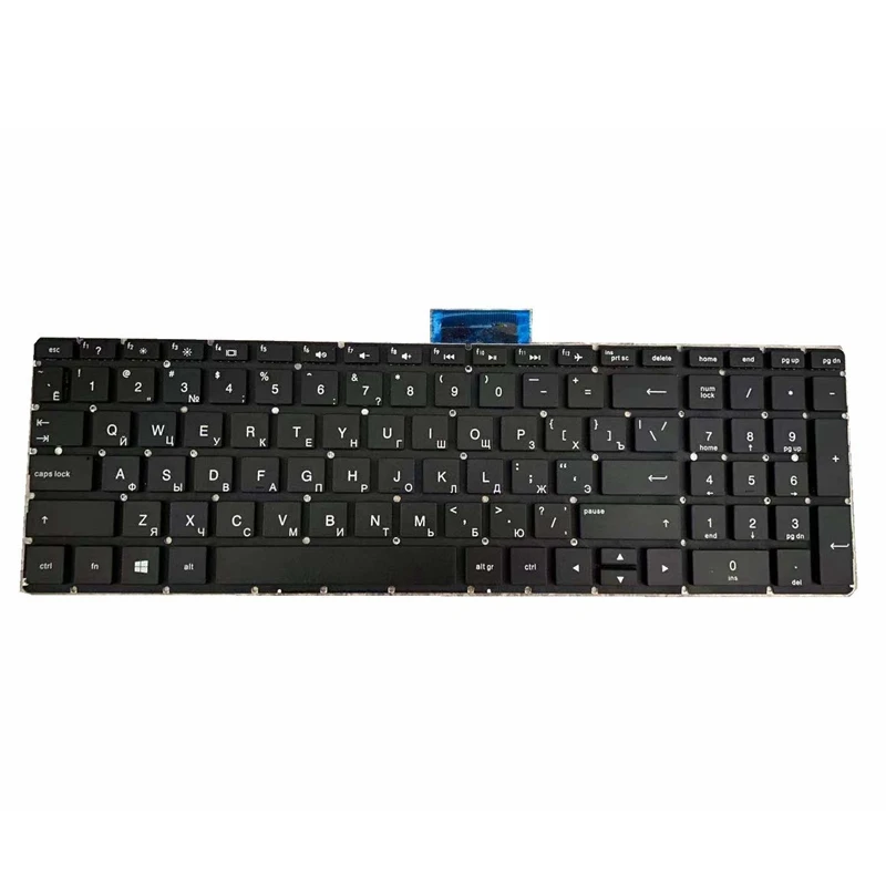 Russian laptop keyboard for HP 15-bs113DX 15-bs115DX 15-bs038DX 15-bs013DX black with Palmrest Upper Cover | Компьютеры и офис