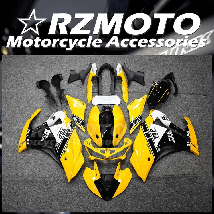 

4Gifts New ABS Fairings kit for YAMAHA YZF-R3 15 16 17 18 YZF-R25 R3 R25 2015 2016 2017 2018 Bodywork set Yellow