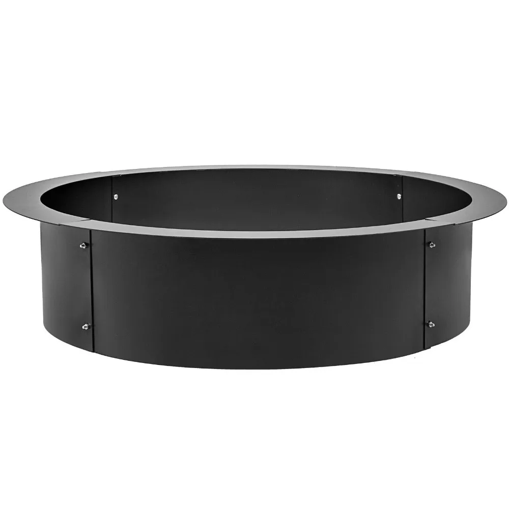 Сверхмощный огонь яма кольцо/вкладыш DIY Q235 сталь 42 дюймов снаружи x 36 дюймов внутри
