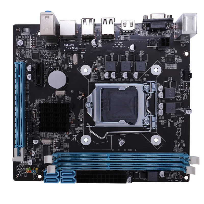 Профессиональная материнская плата HM55 LGA 1156 DDR3 RAM USB 2 0 Поддержка Платы Core I3 I5 I7 Quad