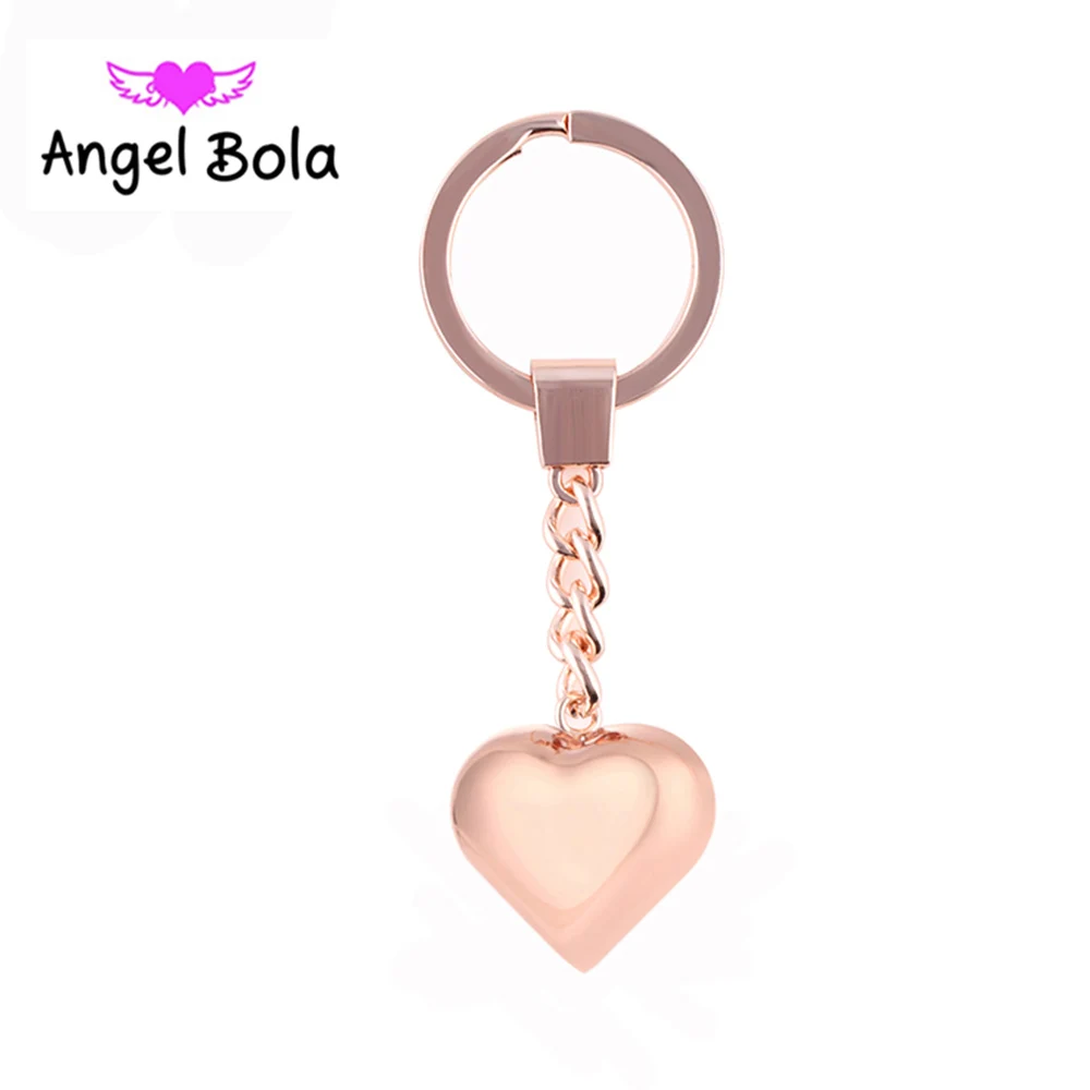 Pryme бренд сердце брелок сумки из натуральной кожи для ключей от автомобиля