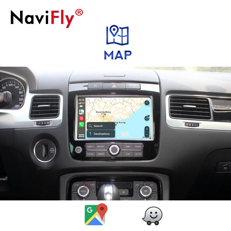 Car Multimedia Video universal Navigation Android Box Wireless Carplay For Volkswagen VW Touareg support Mirror-Link camera | Автомобили и