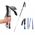 Телескопические трекинговые палки для мужчин и женщин, палки для походов на открытом воздухе, складные лыжные палки, для кемпинга, скалолазания, для мужчин