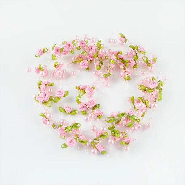 2 шт. ручная работа роза свадебные украшения вечерние цветы бусы цепочка