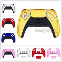 extremerate glossy touchpad front housing shell diy shell custom touch pad cover faceplate for ps5 controller bdm 010 bdm 020