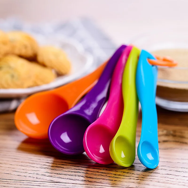 Набор красочных мерных ложек для выпечки 1 мл/2 5 мл/5 мл/7 мл/15 мл шт./лот | Дом и сад