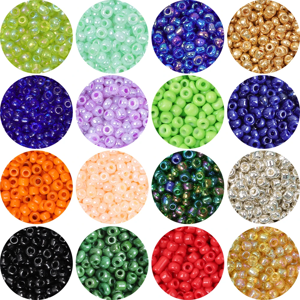 

2 3 4mm Charm Czech Beads For Jewelry Making Craft Pony Small Glass Seed Beads for DIY Bracelet Necklace Earring Rings Supplies