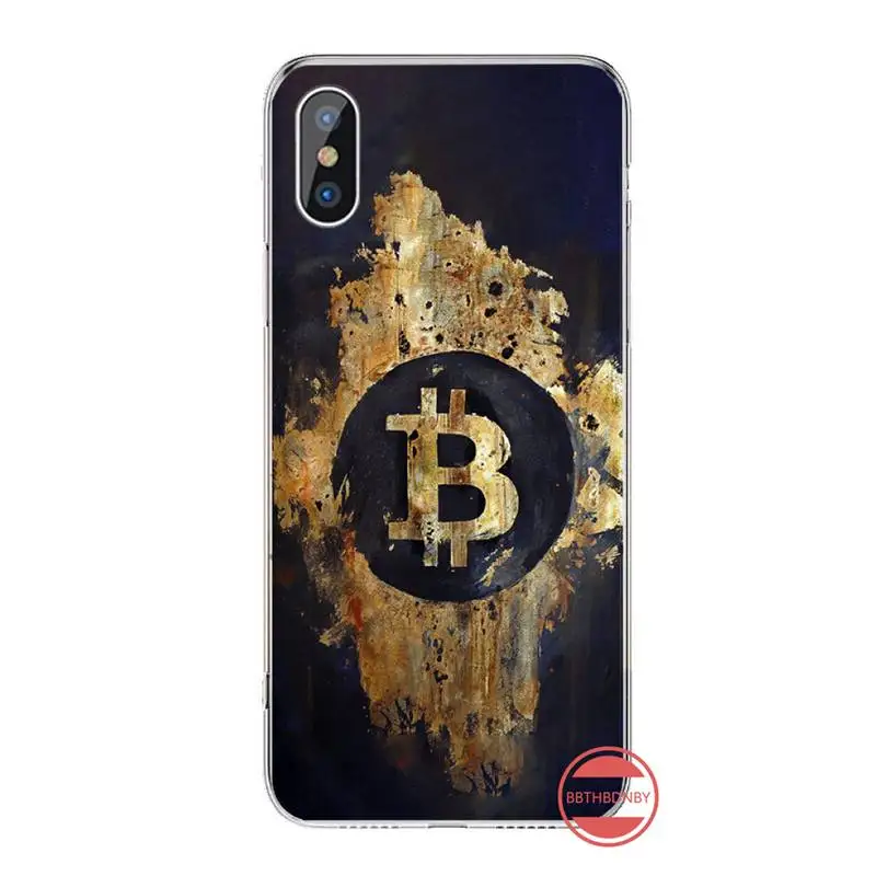 

I Love Accept Bitcoin pattern luxury Phone Case coque For iphone 12 5 5s 5c se 6 6s 7 8 plus x xs xr 11 pro max