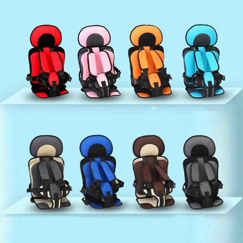 10 Colors Baby Chair Portable Baby Chair Foldable Soft Baby Seat Infant Breathable Comfortable Seat Adjustable Stroller Seat Pad