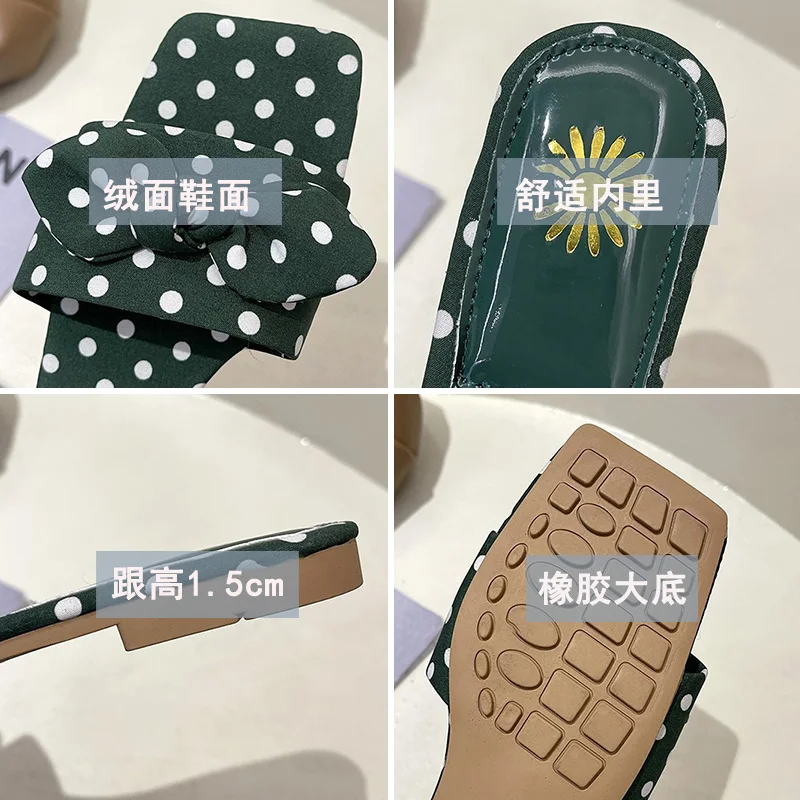 

Butterfly-Knot Shoes Ladies' Slippers Luxury Slides Slipers Women Rubber Flip Flops Designer 2021 Flat Hawaiian Fashion Cotton F