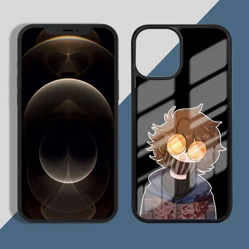 

Creepypasta Ticci Toby x reader Phone Case PC for iPhone 11 12 pro XS MAX 8 7 6 6S Plus X 5S SE 2020 XR