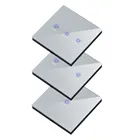 Беспроводной пульт дистанционного управления с сенсорной панелью 433 МГц, универсальный 86 настенный радиочастотный передатчик с 1 2 3 кнопками для зала, спальни, потолочных светильников