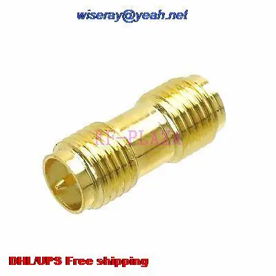 

DHL/EMS 500pcs Adapter RPSMA female to RPSMA female straight RF COAXIAL with one year warranty -a4