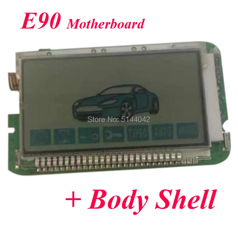 

E90 LCD Remote Control Keychain for StarLine E90 two way car alarm system