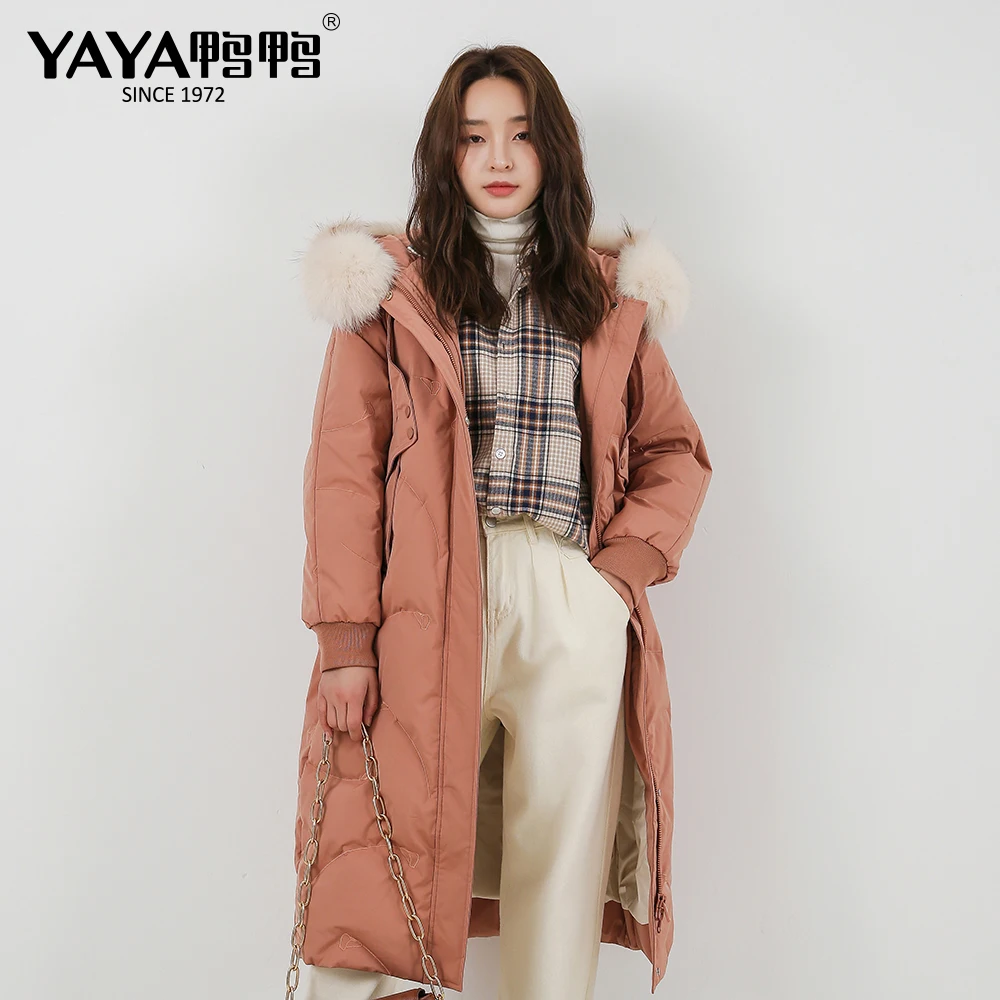 YAYA/куртка с капюшоном зимнее пальто женская одежда 2020 Новые Теплые базовые