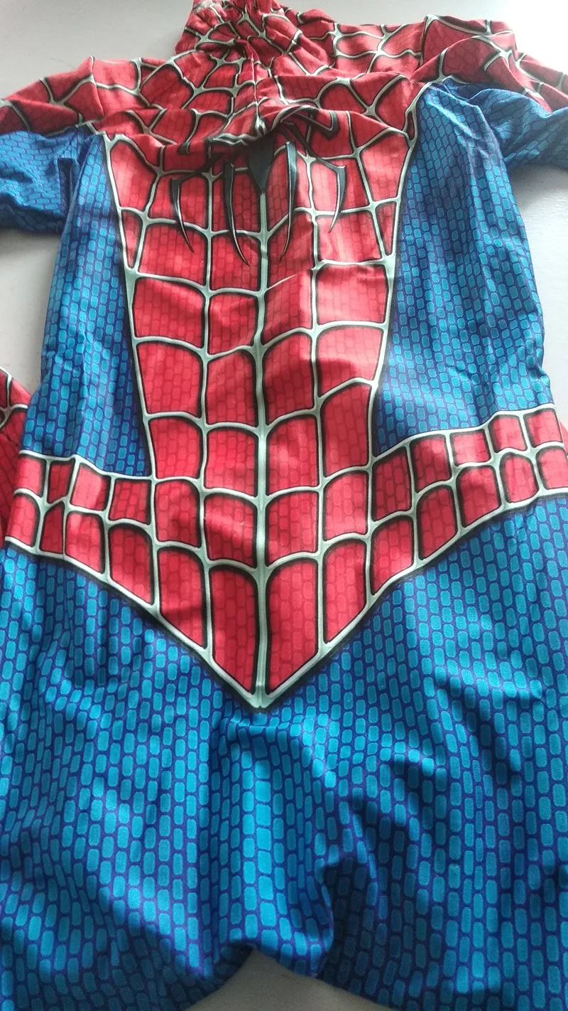 Костюм Raimi для косплея супергероя зентай боди с 3D принтом комбинезон из спандекса