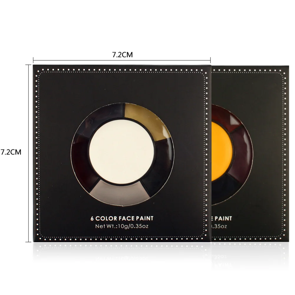 Масляная краска для лица и тела 6 цветов|Краска тела| |