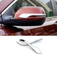 abs chrome for honda crv cr v 2017 2018 accessories car styling exterior side mirrors rearview strip decoration cover trim 2pcs
