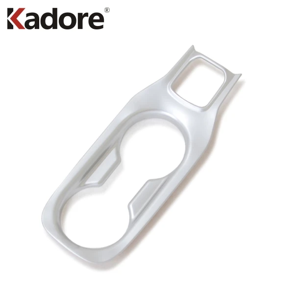 ABS Matte Plastic Для Toyota Corolla хэтчбек ABS Матовый держатель чашки модификационная рамка центр управления формовочная наклейка украшение салона автомобиля - Название цвета: ABS Matte Plastic
