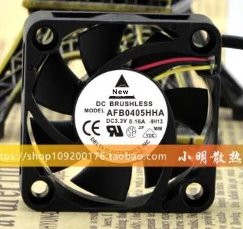 

For DELTA AFB0405HHA 8A44 DC 3.3V 0.16A 40x40x10mm Server Cooling Fan